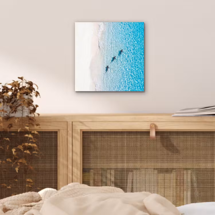 Aluminium schilderij - Vis - Oceaan - Strand - Turquoise - Natuur — 5