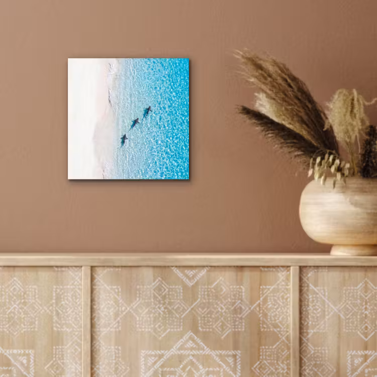 Aluminium schilderij - Vis - Oceaan - Strand - Turquoise - Natuur — 6