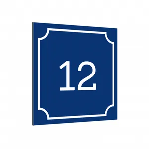 Naambord klassieke kleuren